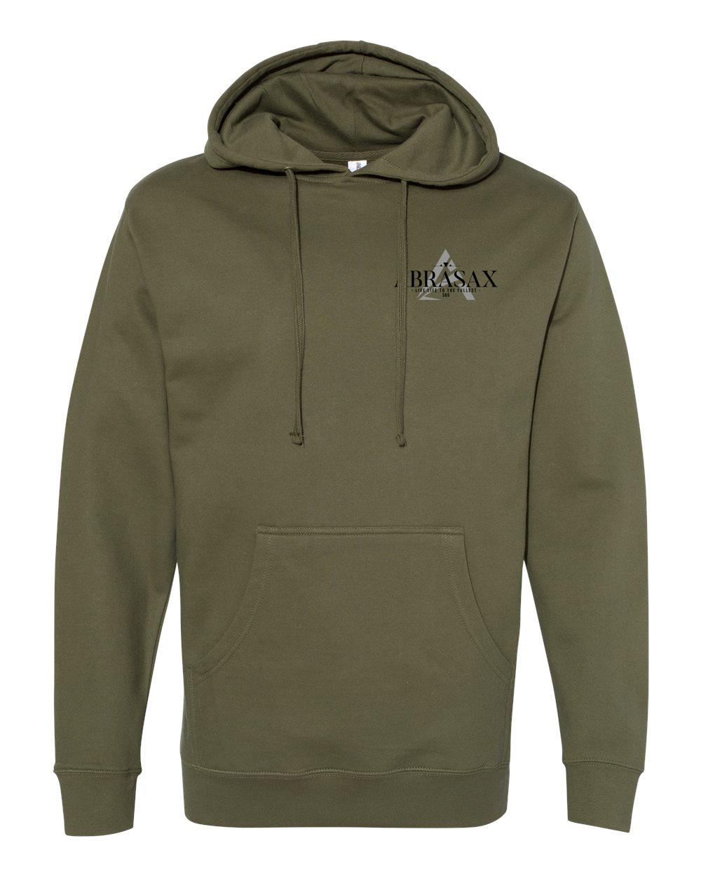 Abrasax Chest Logo Hoodie
